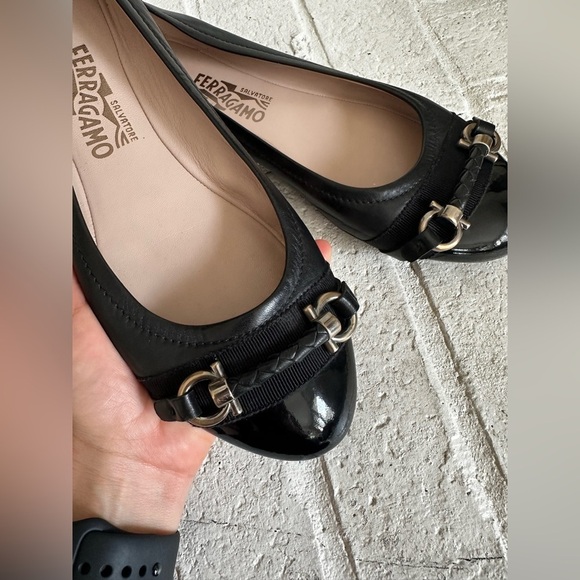 Salvatore Ferragamo Ballerinas Flats Ballet Size 9 - Picture 6 of 14